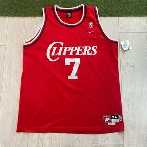 LA Clippers Lamar Odom Authentic Nike Jersey embroidered patches NBA basketball